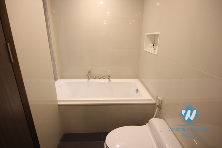 Two bedroom with modern furniture for rent in Tay ho area.